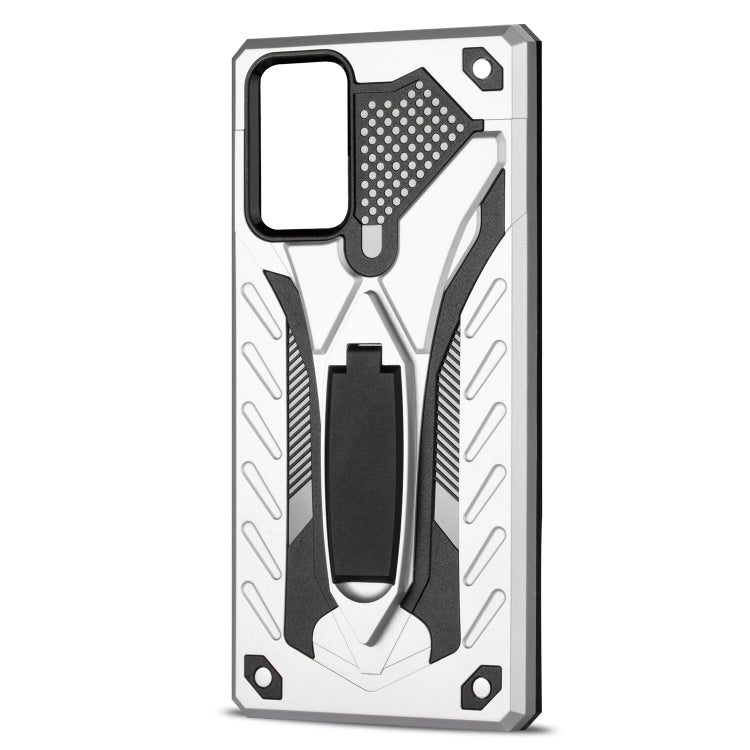 For Samsung Galaxy Note20 Shockproof TPU + PC Protective Case with Holder