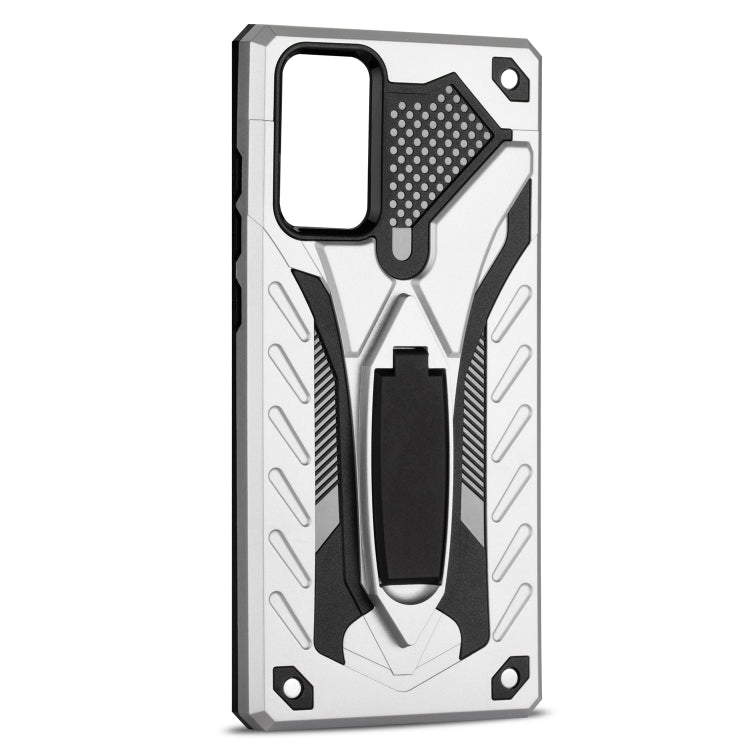 For Samsung Galaxy Note20 Shockproof TPU + PC Protective Case with Holder