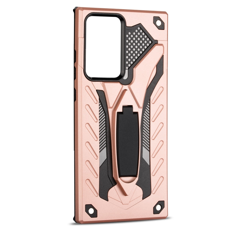 For Samsung Galaxy Note20 Ultra Shockproof TPU + PC Protective Case with Holder