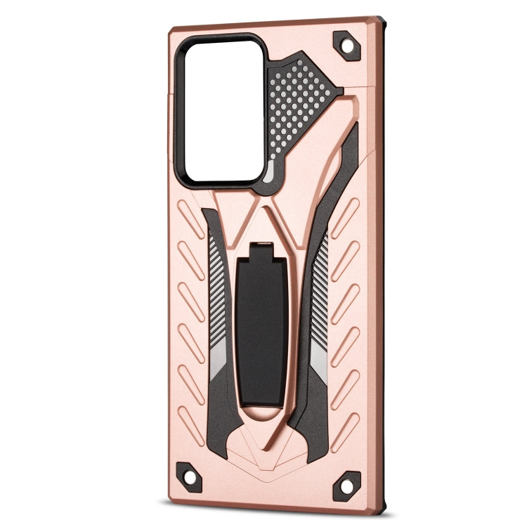 For Samsung Galaxy Note20 Ultra Shockproof TPU + PC Protective Case with Holder