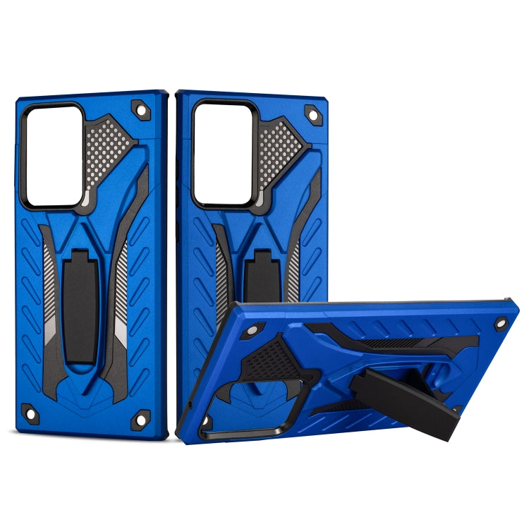 For Samsung Galaxy Note20 Ultra Shockproof TPU + PC Protective Case with Holder