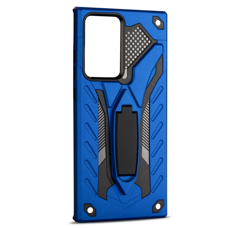 For Samsung Galaxy Note20 Ultra Shockproof TPU + PC Protective Case with Holder