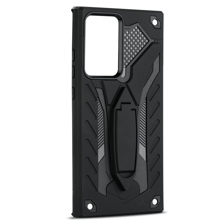 For Samsung Galaxy Note20 Ultra Shockproof TPU + PC Protective Case with Holder