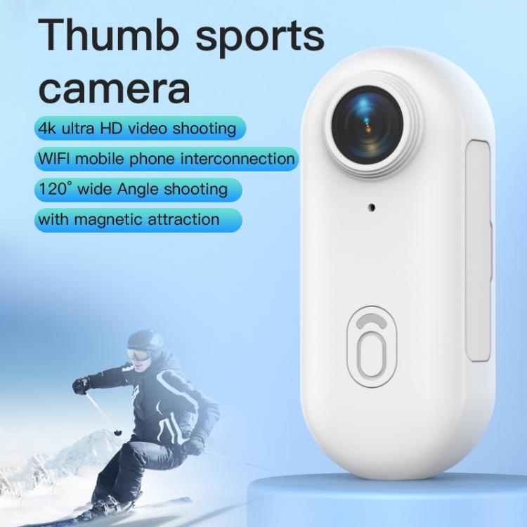 H88 4K Thumb Sports Camera Mini WiFi Camera, Specification:Simple Version