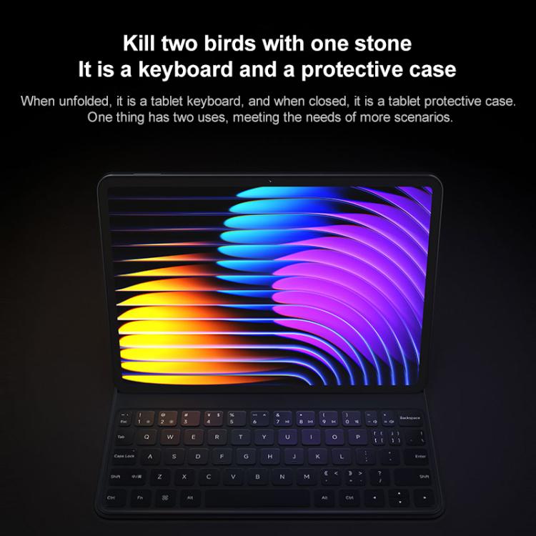 For Xiaomi Pad 7 / 7 Pro Original Xiaomi Keyboard Double-sided Protective Case Smart Leather Tablet Case