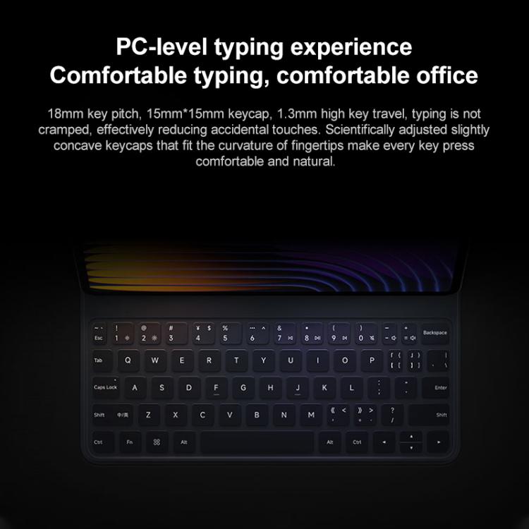 For Xiaomi Pad 7 / 7 Pro Original Xiaomi Keyboard Double-sided Protective Case Smart Leather Tablet Case