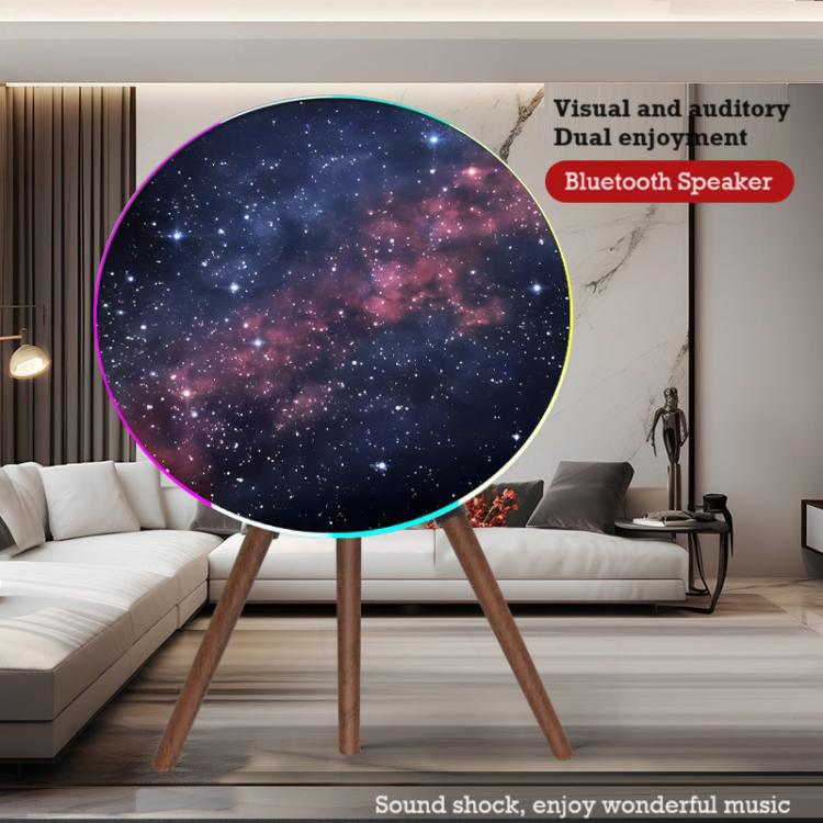 100W Creative Flying Saucer Desktop Bluetooth Speaker Home Atmosphere Subwoofer