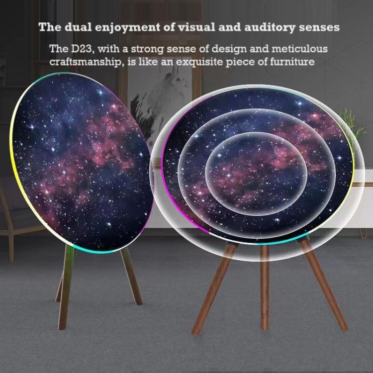 100W Creative Flying Saucer Desktop Bluetooth Speaker Home Atmosphere Subwoofer
