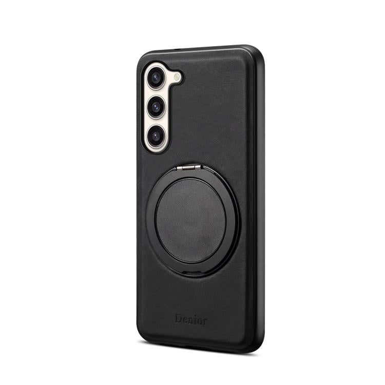 For Samsung Galaxy S23+ 5G Denior A14 Skin Feel Rotating Holder MagSafe Phone Case