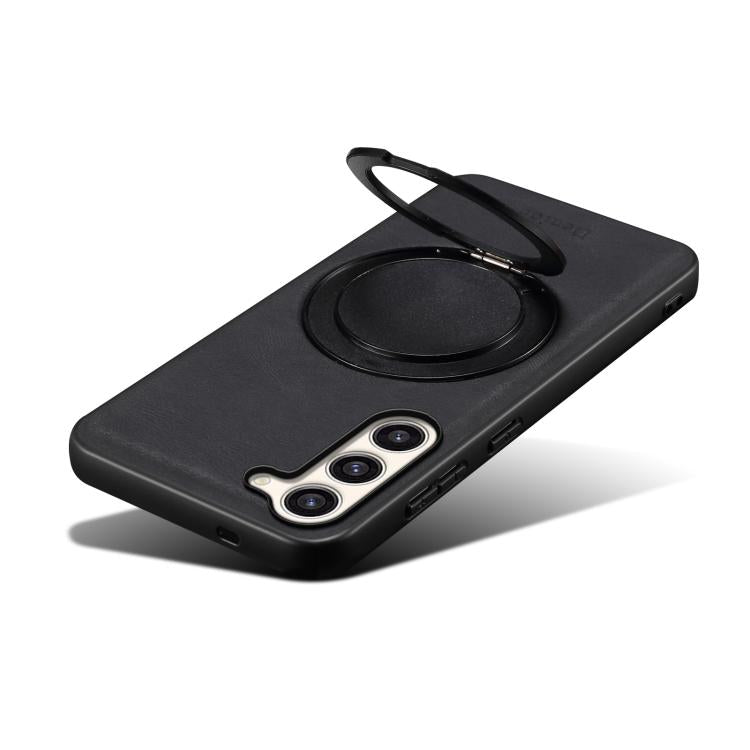 For Samsung Galaxy S23+ 5G Denior A14 Skin Feel Rotating Holder MagSafe Phone Case