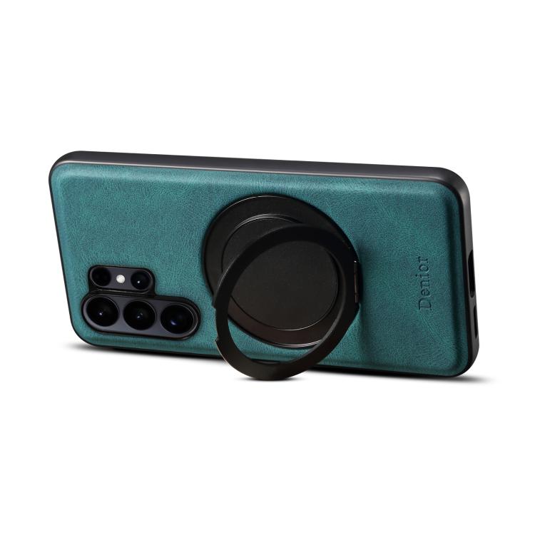 For Samsung Galaxy S26 Ultra 5G Denior A14 Skin Feel Rotating Holder MagSafe Phone Case