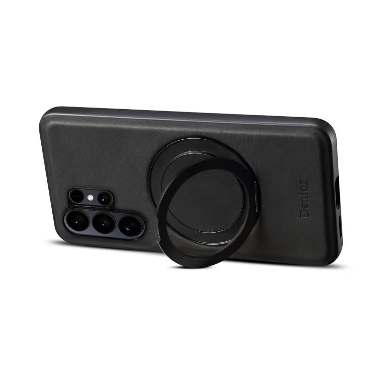 For Samsung Galaxy S26 Ultra 5G Denior A14 Skin Feel Rotating Holder MagSafe Phone Case