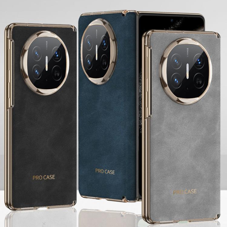 For Huawei Mate X6 GKK Ultrathin Hinge Leather Magsafe Phone Case