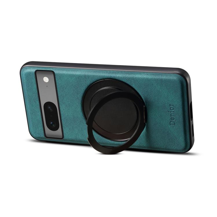 For Google Pixel 7 Denior A14 Skin Feel Rotating Holder MagSafe Phone Case