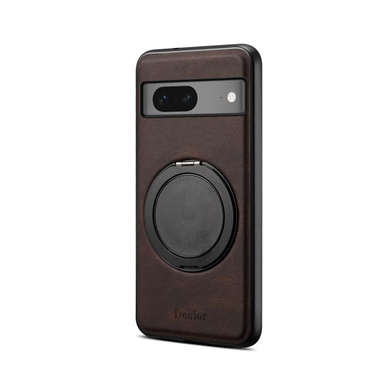 For Google Pixel 7 Denior A14 Skin Feel Rotating Holder MagSafe Phone Case