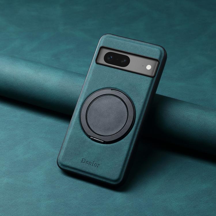 For Google Pixel 7 Denior A14 Skin Feel Rotating Holder MagSafe Phone Case