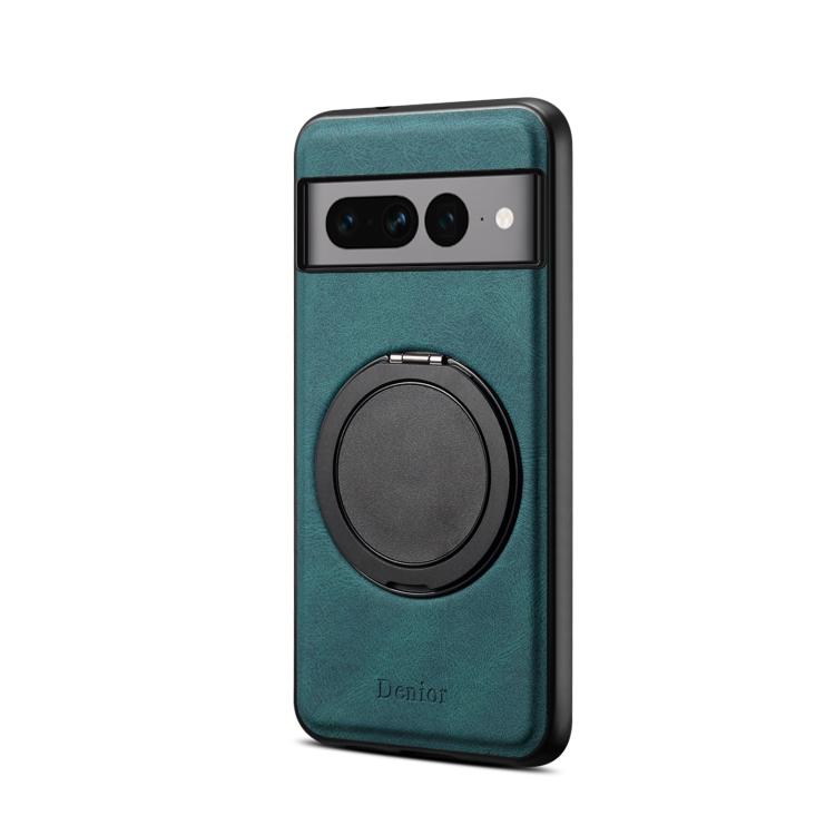 For Google Pixel 7 Pro Denior A14 Skin Feel Rotating Holder MagSafe Phone Case