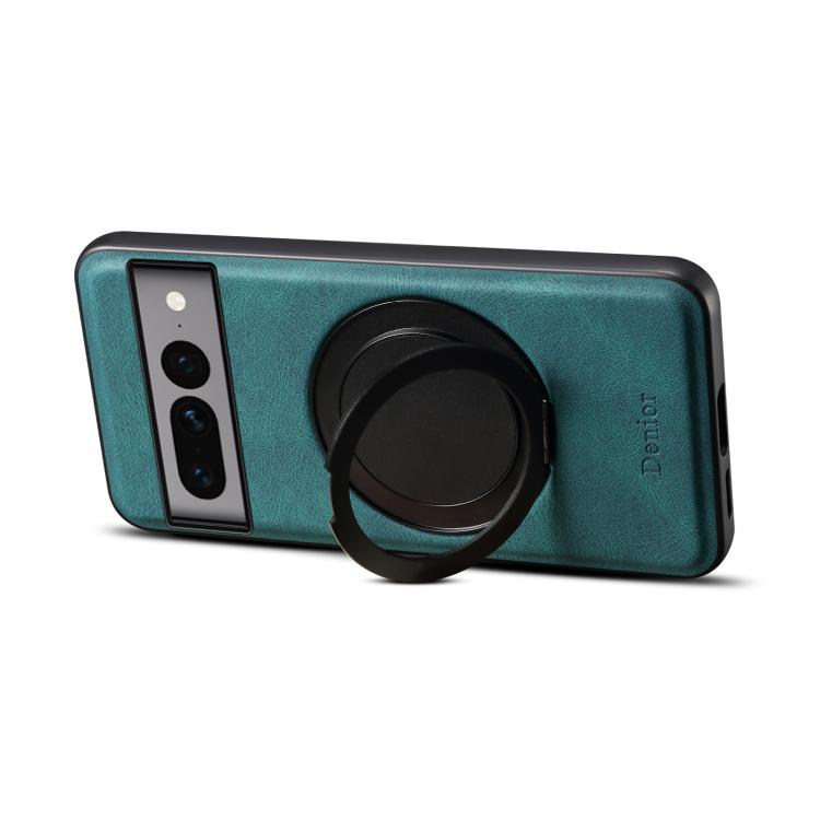 For Google Pixel 7 Pro Denior A14 Skin Feel Rotating Holder MagSafe Phone Case