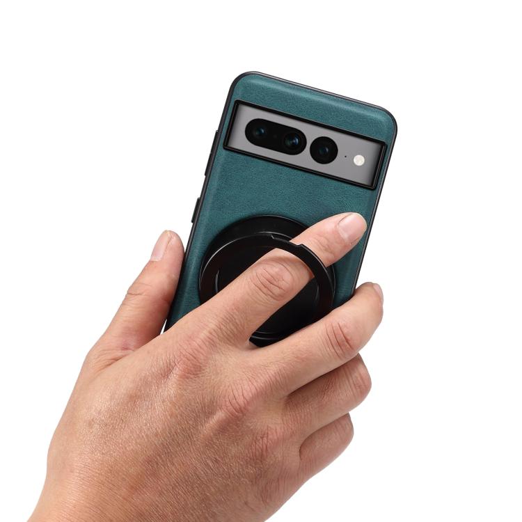 For Google Pixel 7 Pro Denior A14 Skin Feel Rotating Holder MagSafe Phone Case