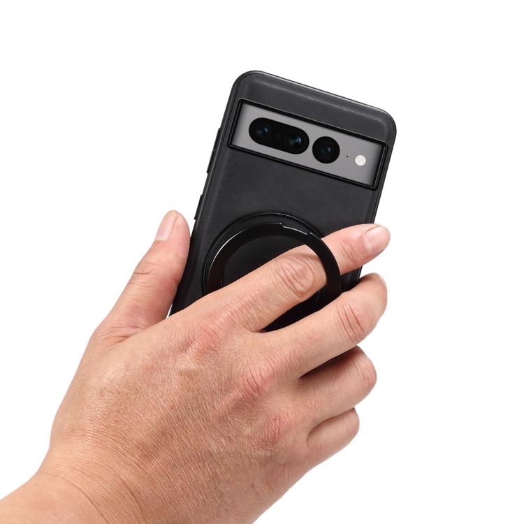 For Google Pixel 7 Pro Denior A14 Skin Feel Rotating Holder MagSafe Phone Case