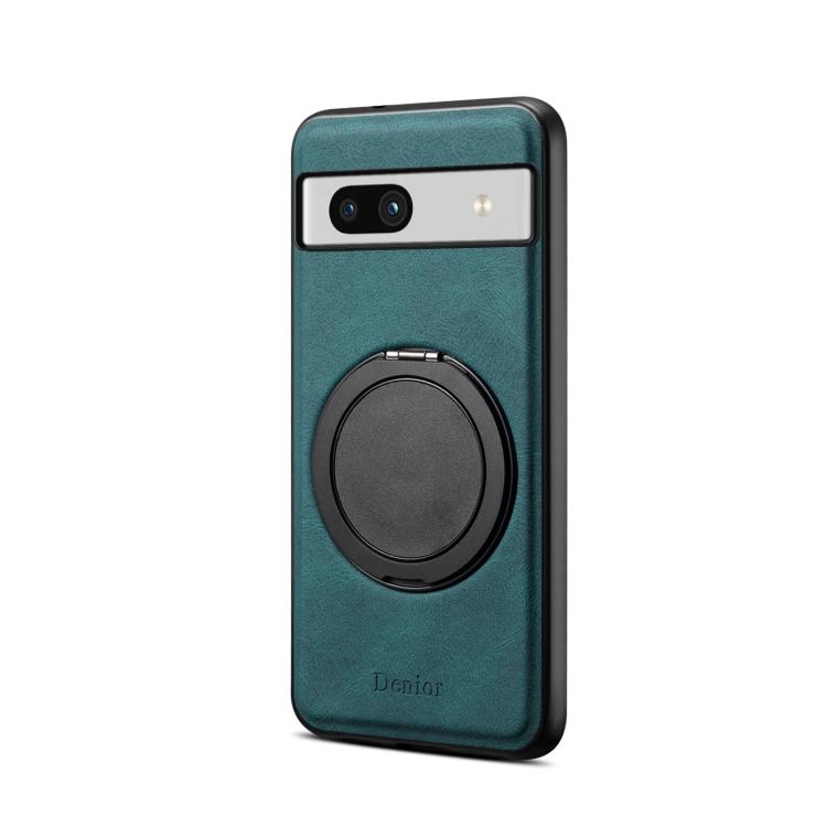 For Google Pixel 7a Denior A14 Skin Feel Rotating Holder MagSafe Phone Case