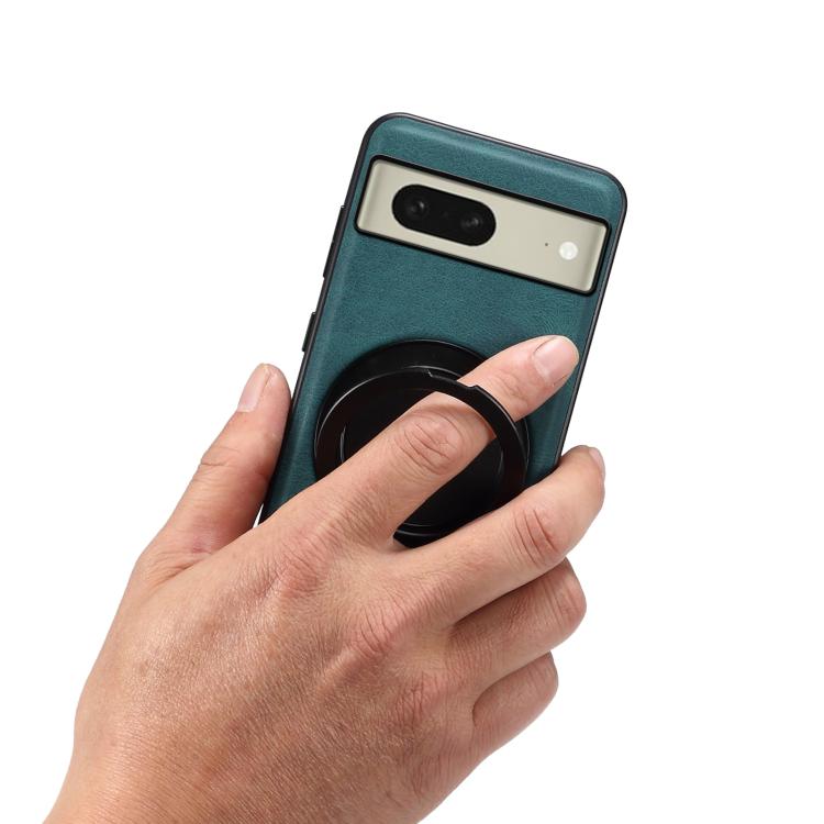 For Google Pixel 8 Denior A14 Skin Feel Rotating Holder MagSafe Phone Case