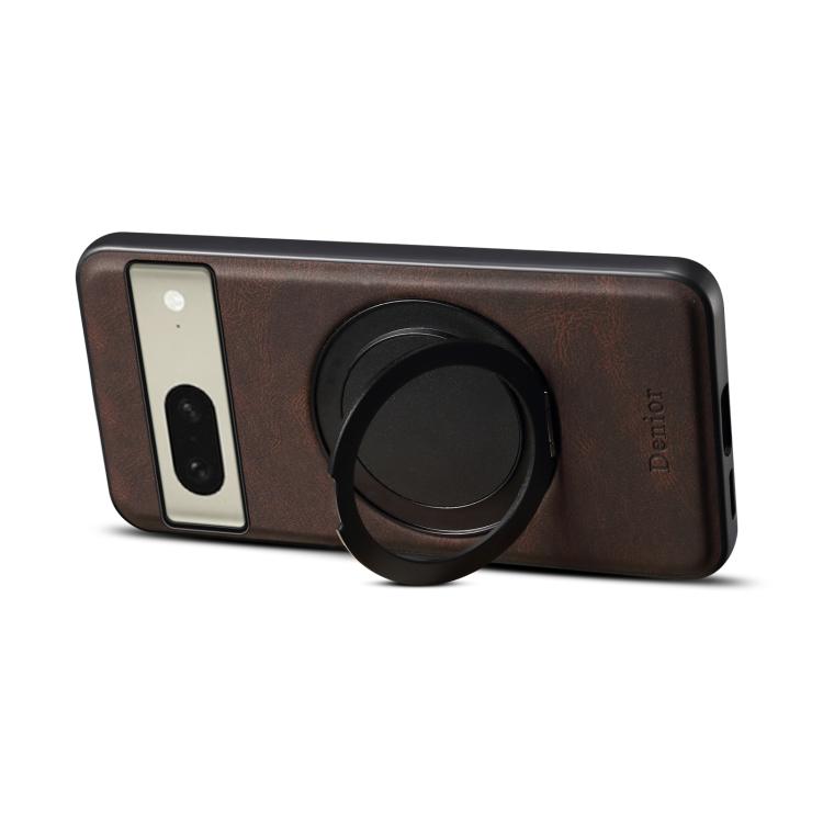 For Google Pixel 8 Denior A14 Skin Feel Rotating Holder MagSafe Phone Case