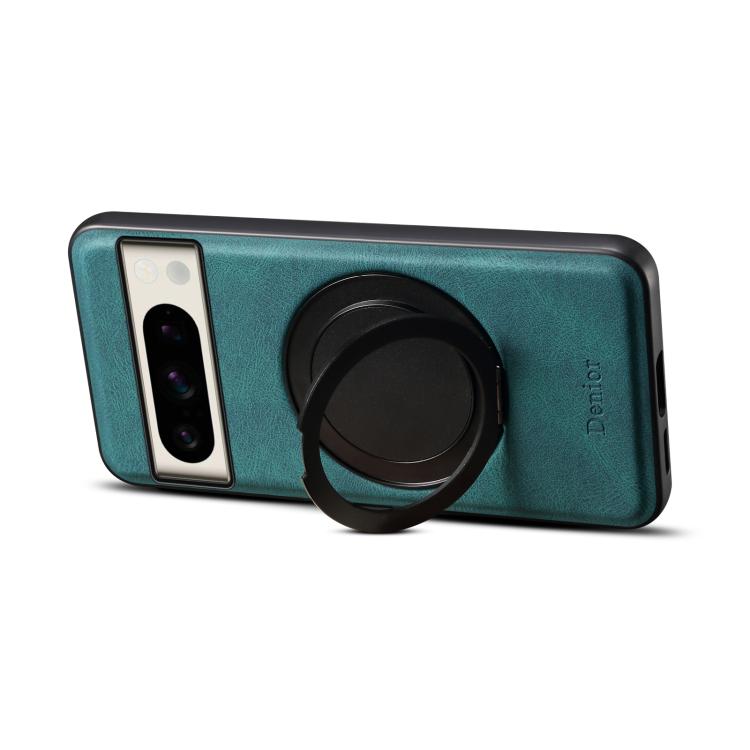 For Google Pixel 8 Pro Denior A14 Skin Feel Rotating Holder MagSafe Phone Case