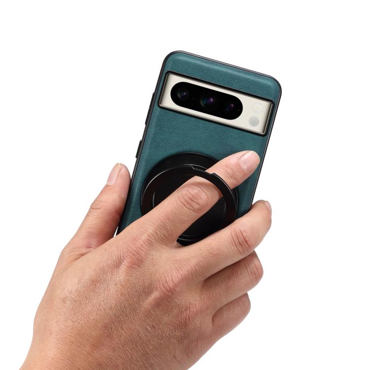 For Google Pixel 8 Pro Denior A14 Skin Feel Rotating Holder MagSafe Phone Case