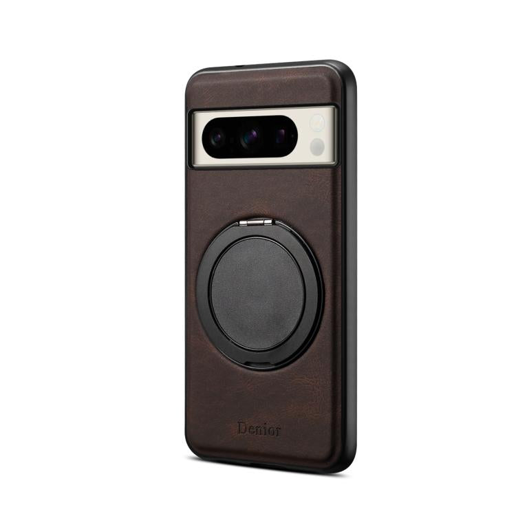 For Google Pixel 8 Pro Denior A14 Skin Feel Rotating Holder MagSafe Phone Case