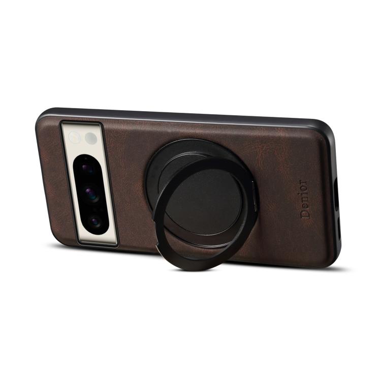 For Google Pixel 8 Pro Denior A14 Skin Feel Rotating Holder MagSafe Phone Case