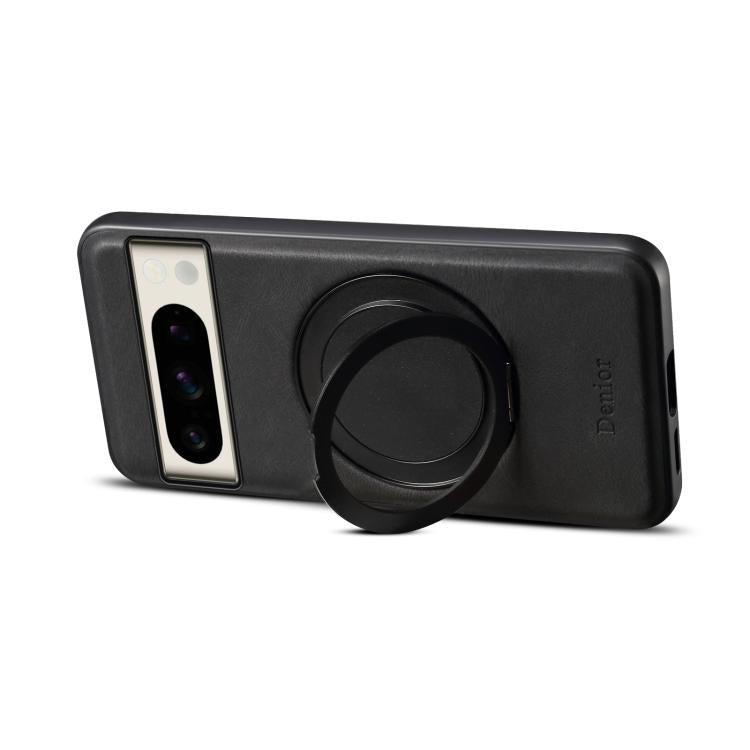 For Google Pixel 8 Pro Denior A14 Skin Feel Rotating Holder MagSafe Phone Case