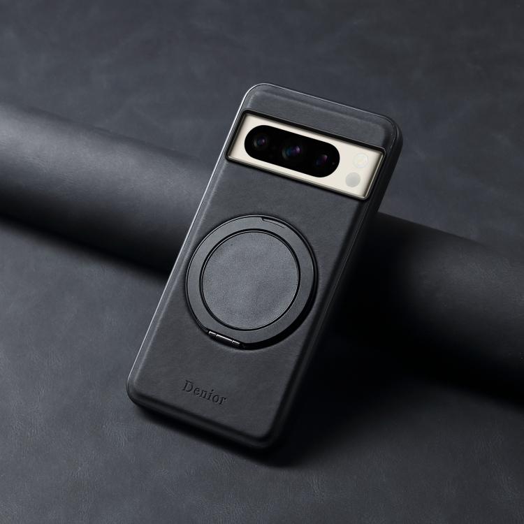 For Google Pixel 8 Pro Denior A14 Skin Feel Rotating Holder MagSafe Phone Case