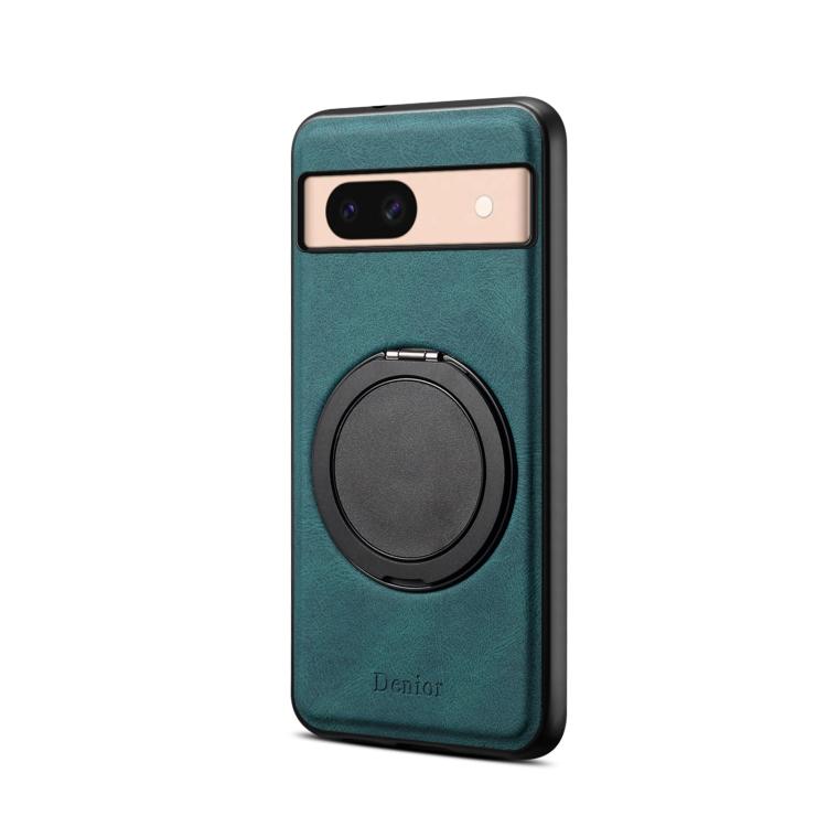 For Google Pixel 8a Denior A14 Skin Feel Rotating Holder MagSafe Phone Case