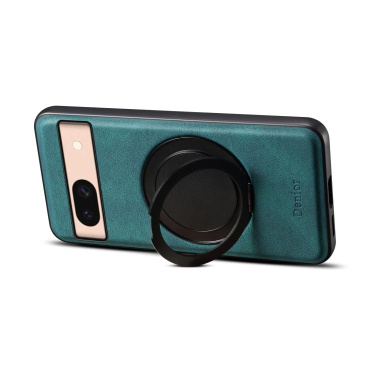 For Google Pixel 8a Denior A14 Skin Feel Rotating Holder MagSafe Phone Case