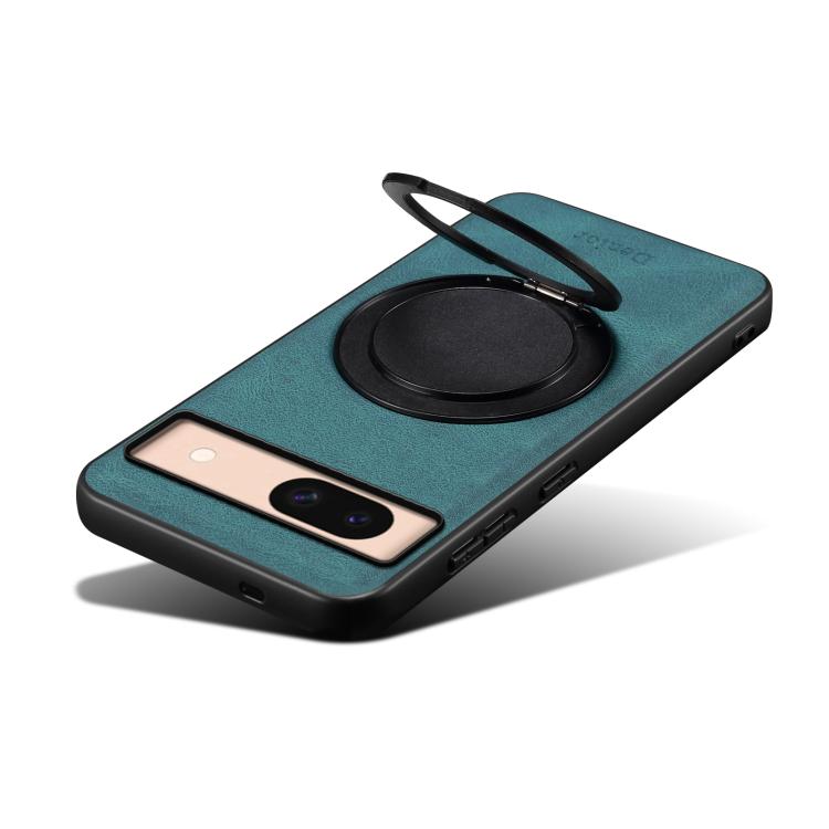 For Google Pixel 8a Denior A14 Skin Feel Rotating Holder MagSafe Phone Case