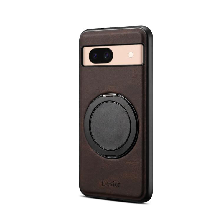 For Google Pixel 8a Denior A14 Skin Feel Rotating Holder MagSafe Phone Case