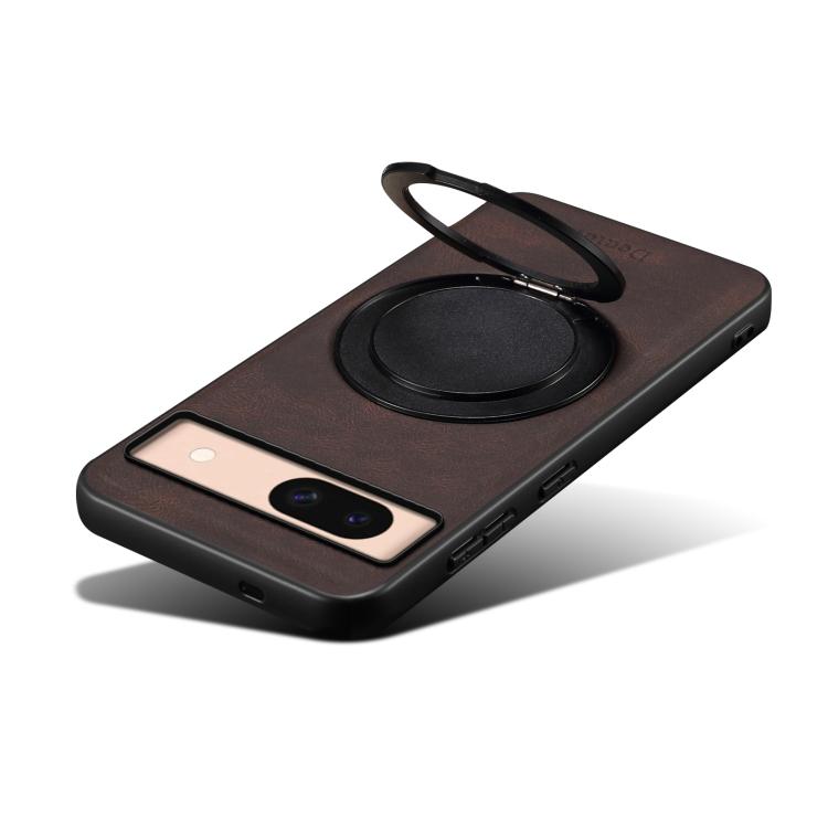 For Google Pixel 8a Denior A14 Skin Feel Rotating Holder MagSafe Phone Case