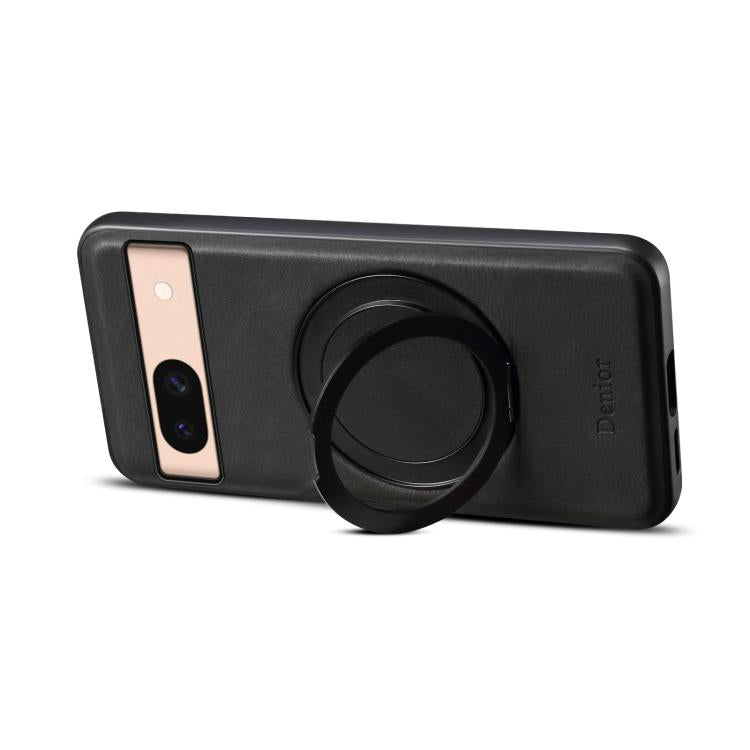 For Google Pixel 8a Denior A14 Skin Feel Rotating Holder MagSafe Phone Case