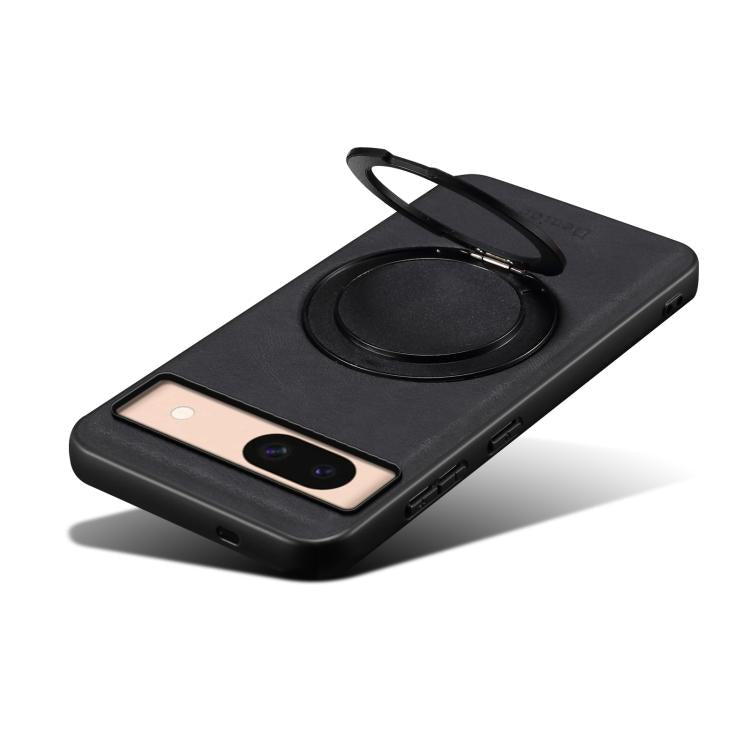 For Google Pixel 8a Denior A14 Skin Feel Rotating Holder MagSafe Phone Case