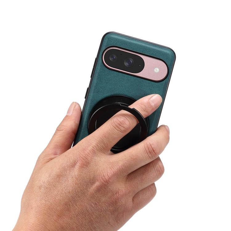 For Google Pixel 9 Denior A14 Skin Feel Rotating Holder MagSafe Phone Case