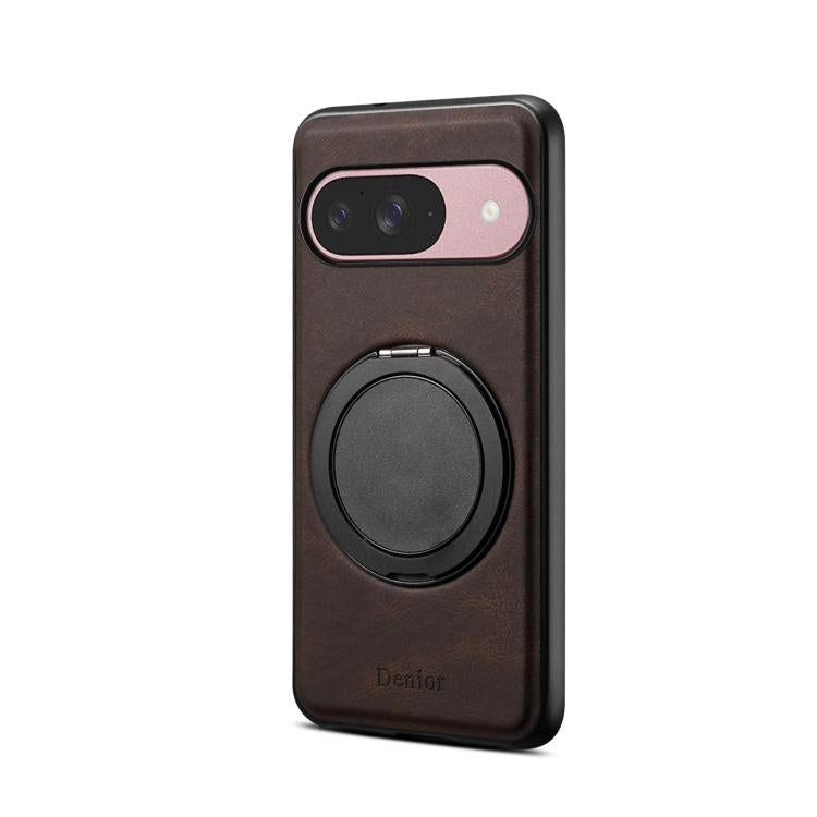 For Google Pixel 9 Denior A14 Skin Feel Rotating Holder MagSafe Phone Case