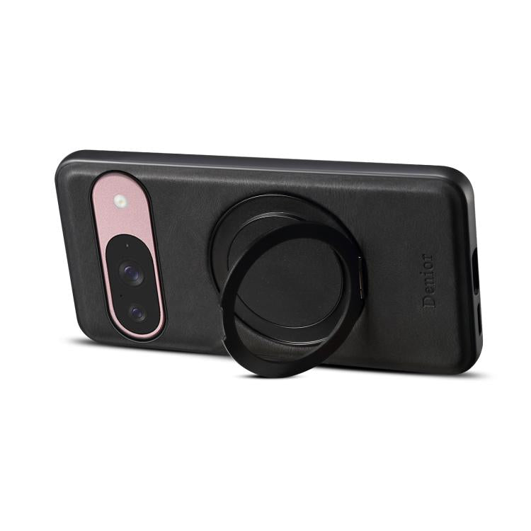 For Google Pixel 9 Denior A14 Skin Feel Rotating Holder MagSafe Phone Case