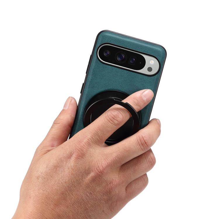 For Google Pixel 9 Pro XL Denior A14 Skin Feel Rotating Holder MagSafe Phone Case