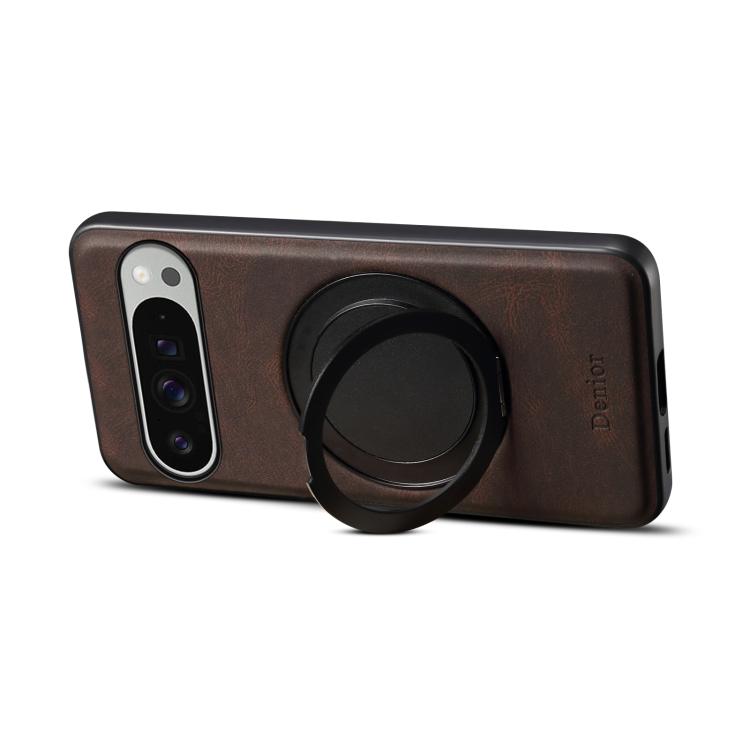 For Google Pixel 9 Pro XL Denior A14 Skin Feel Rotating Holder MagSafe Phone Case
