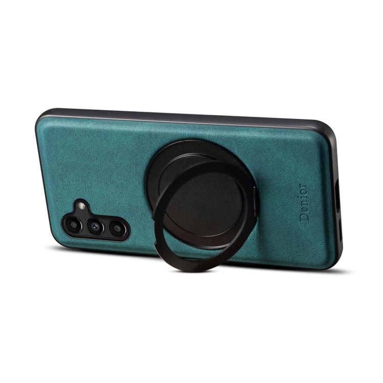 For Samsung Galaxy A15 5G Denior A14 Skin Feel Rotating Holder MagSafe Phone Case