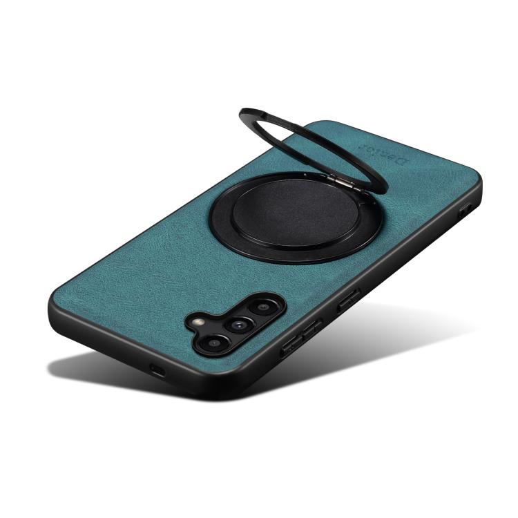 For Samsung Galaxy A15 5G Denior A14 Skin Feel Rotating Holder MagSafe Phone Case