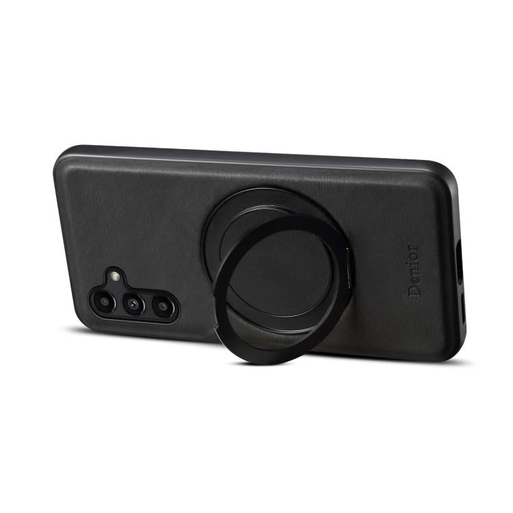 For Samsung Galaxy A15 5G Denior A14 Skin Feel Rotating Holder MagSafe Phone Case