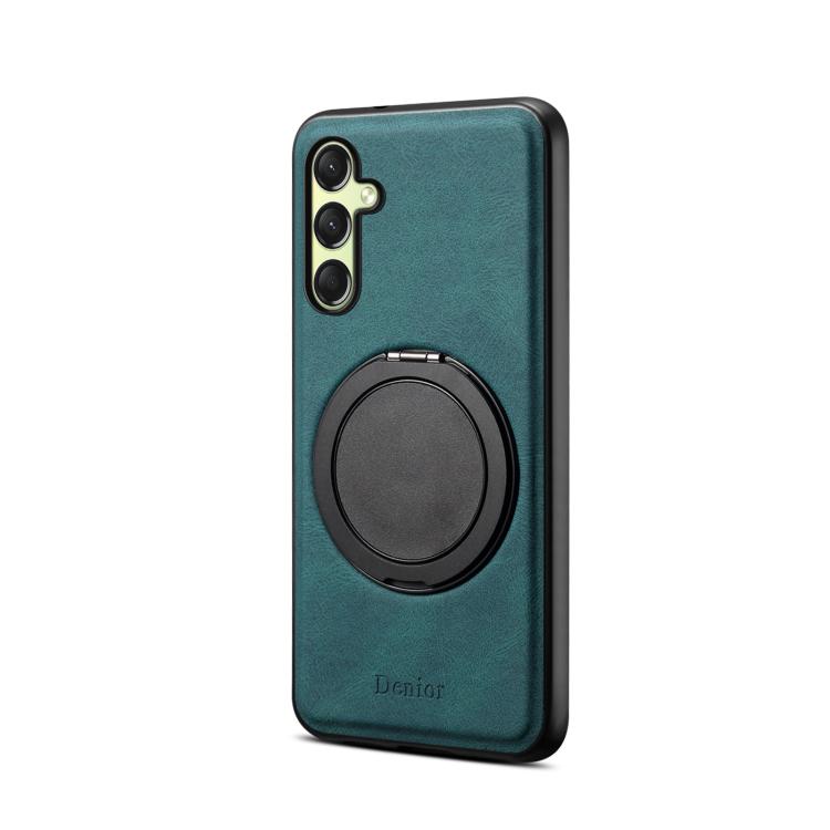 For Samsung Galaxy A16 5G Denior A14 Skin Feel Rotating Holder MagSafe Phone Case