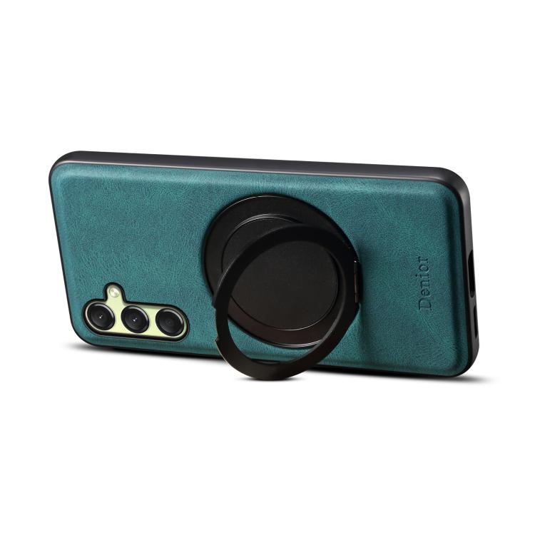 For Samsung Galaxy A16 5G Denior A14 Skin Feel Rotating Holder MagSafe Phone Case